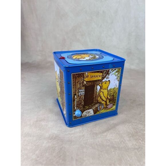 Vintage Disney Winnie The Pooh Jack in the Box Musical - Picture 4 of 9